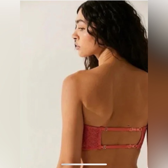 NWOT FREE PEOPLE Intimately Madi Lace Corset Bra Medium - Picture 2 of 7